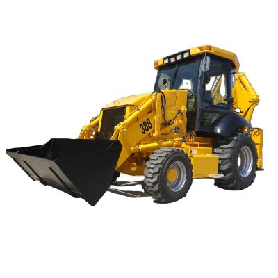 China backhoe wheel loader excavator loader sam388 earth digger tractor for sale for sale