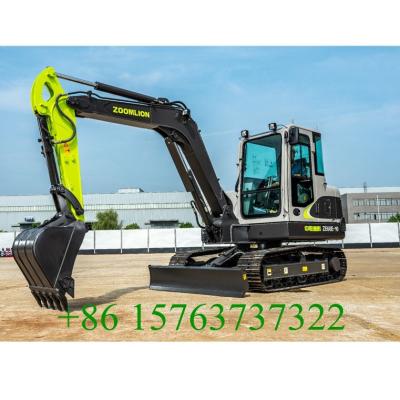 China Building / Farm Zoomlio Crawler Excavator 6 Ton Hydraulic Excavator ZE60E-10 Small Excavator for sale