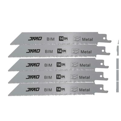 China JMD 10PC S922BF 14T BIM Metal Cutting Thick Exchange of Sheet Metal (3-8 mm) Saw Blade Demolition Blades for sale