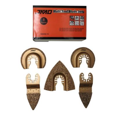 China 1800M-10 JMD 5PC Multi Oscillating Multi Tool Carbide Saw Blade 12*7.5*3.5cm for sale