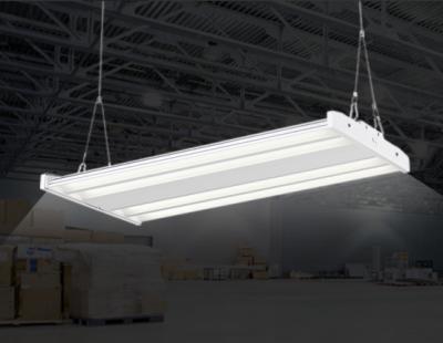 China Warehouse 2ft 3ft 4ft 5ft DLC /ETL listed led linear high bay light led troffer lights LED linear highbay light for sale