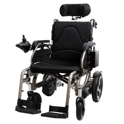 China YC 300 Folding Aluminum Electric Motor Driven Wheelchair for Elderly and Disabled YC 300 for sale