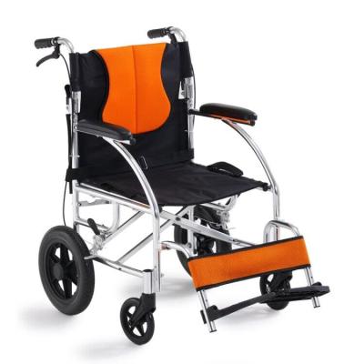 China Lightweight Aluminum Wheelchair Foldable Manual Wheelchair 2000C FST2000C 12 Inch Steel Wheelchair for sale