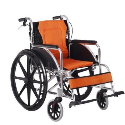 China Lightweight Aluminum Wheelchair Chair For The Elderly And Disabled Foldable Manual Wheelchair FST6200X for sale