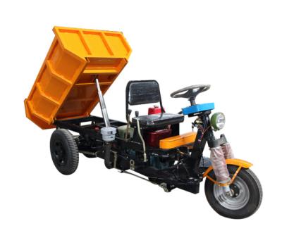 China Strong Loading Cargo Power Heavy Duty Diesel Tricycle With Mining Truck for sale