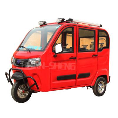 China Passenger /Transport Cargo 60V Battery Acid Motor Power 3 Wheel TricyclesTourist Electric Etrike With Passenger Seat for sale