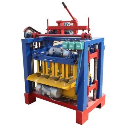 China QMJ4-35A Professional Semi-automatic Mini Hotels Cement Sand Cavity Block Machine Sale Well In Philippines for sale