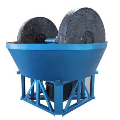 China Wet Double Roller Gold Mill Pan Mill Gold Ore Grinding Mill Machine Manufacture In Zimbabwe for sale