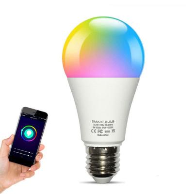 China Wholesale Garden Alexa and Google Smart Home Led Light Bulbs RGB 9W WiFi Smart Bulb for sale