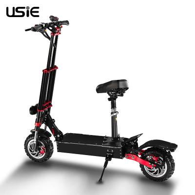 China Spring Suspension 13inch Disc Brake Large Hydraulic Scooters Duel Motor High Speed ​​Hydraulic Brakes 60v 42ah Double Electric Cross-Country Scooter 5600w for sale