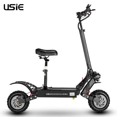 China Factory 60mph 5000w 60 MPH 2 Wheel Fat Tire Hydraulic Fastest Suspension Spring Electric Scooter for sale