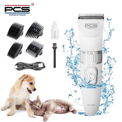 China Stored Electric Hair Removal Products Waterproof Pet Hair Clippers Shaving Tool Electric Vacuum Groin Hair Trimmer for sale