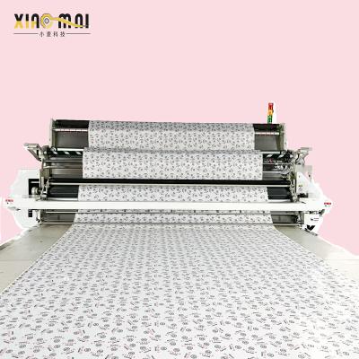 China Garment Shops Cutting Liner Machine Fabric Adhesive Automatic Industrial Knitting Spreading Machine for sale