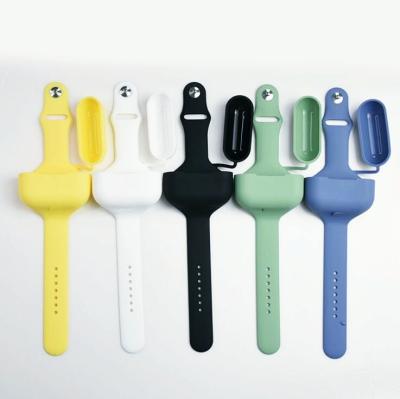 China For Earphone Silicone Sports Case Wristband For Airpods Pro Generation Wrist Band Case For Airpods 3 for sale