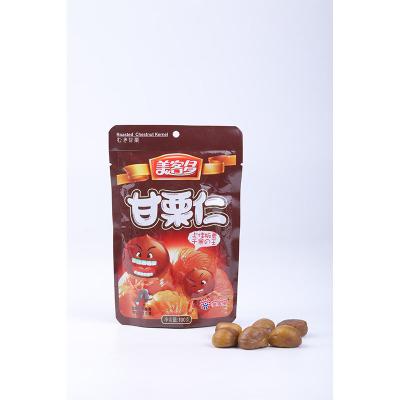 China 2021Chinese Fresh Small Packing Tasty Peeled Semi-Sweet Roasted Chestnut for sale