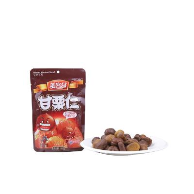 China 2021 Year Old Natural Sweet Organic Chinese Roasted Chestnut Good With Shell for sale