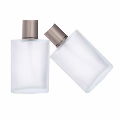 China High Qiality Nbyaic B002-50ml Stain Supply, Flat, Frosted Glass, Empty Bottle, Perfume, Split Spray Bottle. for sale