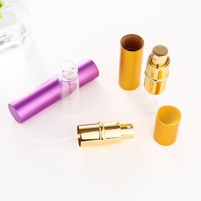 China High Hot Sale Reusable Metal Shell Mini Portable Perfume Bottle Spray Bottle Qiality Nbyaic J001Y-10ML for sale