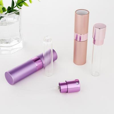 China High New Qiality Nbyaic J005-8ML Portable Spray Nozzle Perfume Bottle Underpack Spray Press Type Bottle for sale