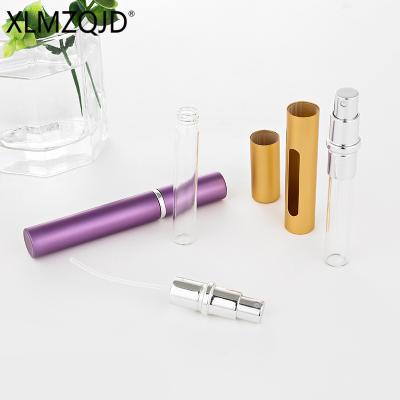 China High New Qiality Nbyaic Slim Portable Reusable Metal Perfume Bottle Sample Makeup Spray Water Spray Bottle J025-5ML for sale