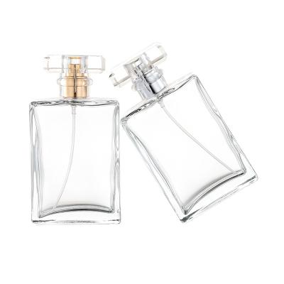 China High Qiality Nbyaic 100ml High Quality Glass Perfume Stain Supply,Empty Packed Bottle,Black Square Portable Spray Bottle for sale