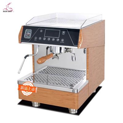 China Italian Customized Electric Semi-automatic Coffee Machine DR101T Commercial Latte Cappuccino Espresso Style Stainless Steel Coffee Machine for sale