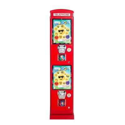 China Public Metal Newsstand Kiosk Newsagent Telephone Booth Vending Machine For Sale for sale