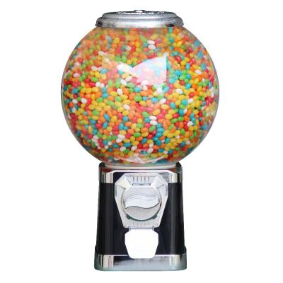 China Large die casting alloy globe snack vending machine/candy/gumball dispenser vending machine for sale