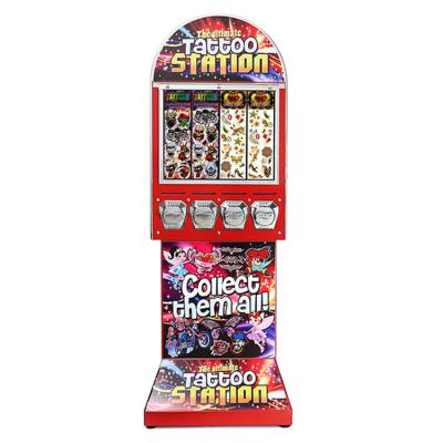 China Single Wholesale New Product Outdoor Tattoo Sticker Vending Machine 81*52*-30cm for sale