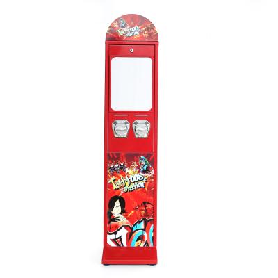 China Wholesale Unique Outdoor Tattoo Sticker Stamp Red New Product Vending Machine 141*32*28CM for sale