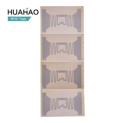 China Waterproof / HUAHAO RFID Manufacturer FSC OEM 860-960Mhz RFID Label Waterproof Paper Sticker Roll UHF Tag Stickers for sale