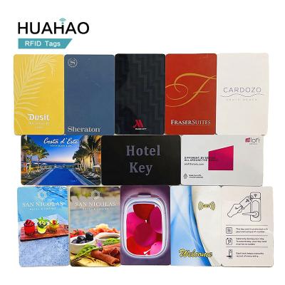 China Raincoat/Waterproof Free Sample! HUAHAO RFID Manufacturer OEM Customized Access Control 13.56MHZ Smart Contactless Contactless PVC NFC CARD for sale