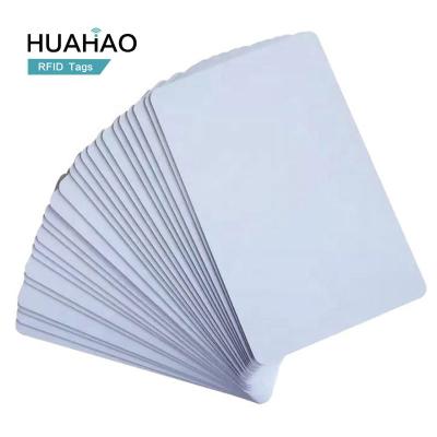 China Raincoat/Waterproof Free Sample! HUAHAO RFID Manufacturer Supplier Factory Custom Waterproof UHF HF Passive Printable NFC 13.56mhz PVC CARD for sale