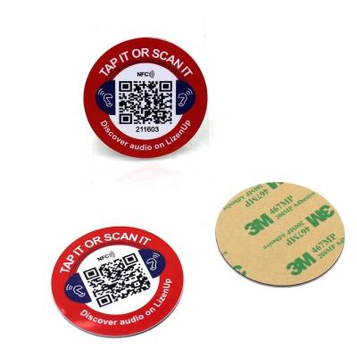 China State of the Art Encryptable UHF RFID Tag MINI TAG RFID Label Systems and Products Access Control Sticker Card for sale