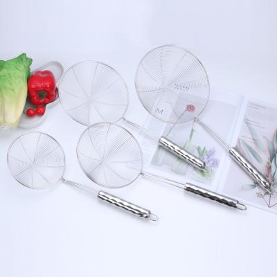 China Spoon Viable Leakage Filter Kitchen Dredge Net Leakage Hotpot Oil Scooper Noodle Scooper Spicy Scalding Filter for sale