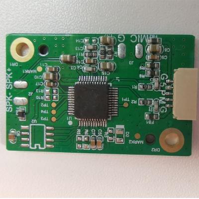 China Double Sided Contract PCB Assembly Sound Adapter Card for sale