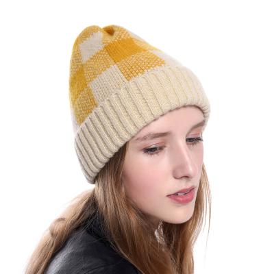 China COMMON BSC0031 the most popular warm knitted hat for women in winter 2020 winter hats for women beanie hats for sale