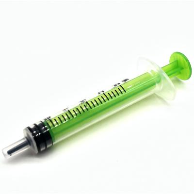 China 2.5ml Medical Color Low Dead Space Syringe Without Needle for sale