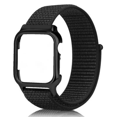 China Shock Resist For Sport For Apple Watch 38mm Nylon Watch Band 42mm With Case for sale