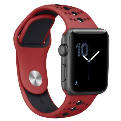 China Shock Resist For Sport Watch Accessories Breathable Sport Watch Band For Apple Watch for sale