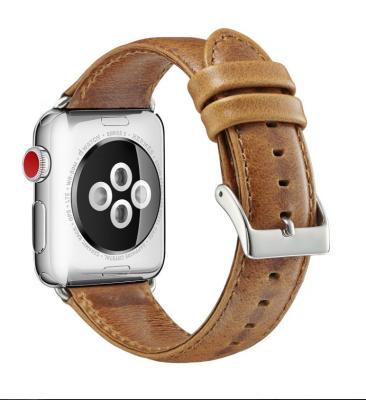 China Soft for Apple Watch Band, Genuine Leather Watch Band for Apple Watch Strap for sale