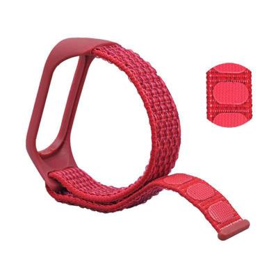 China Manufacture Selling Replacement Xiaomi Band 4 MI 3 Mi4 Soft Hot Nylon Strap Smart Watch Bands For MI Band 3 for sale