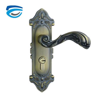 China Anti Theft USA Mortise Lockset Cylinder Door Handle Lock Mortise Lockset for sale