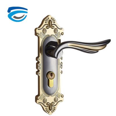 China Guangzhou anti-theft door lock with brass lock cylinder for hotel lock for sale