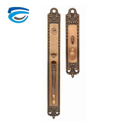 China Anti-theft door handle lock for wooden door lever handle lock for sale