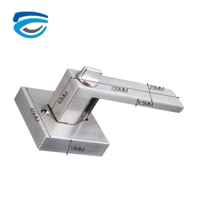 China Anti-theft Indoor Tubular Doorset Inside Lock Key Passage Handle Lever Lock for sale