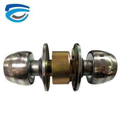 China Pass Function India Market Stainless Steel Cheap Key Door Knobs for sale