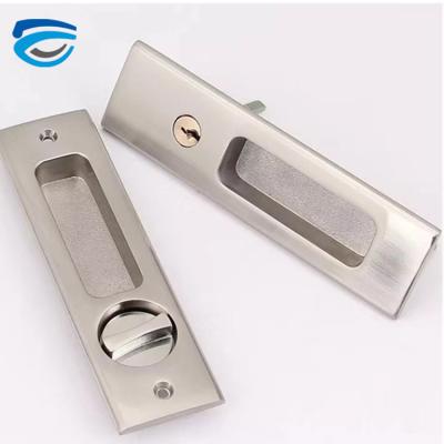 China Anti Theft Double Door Self Locking Sliding Wooden Door Lock For Patio Door for sale