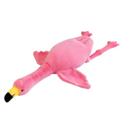 China Home Flamingo Giant Stuffed Bird 130cm 160cm Stuffed Toy Baby Sleeping Soft Pillow Stuffed Animal Decoration AIFEI TOY Huge Simulation for sale