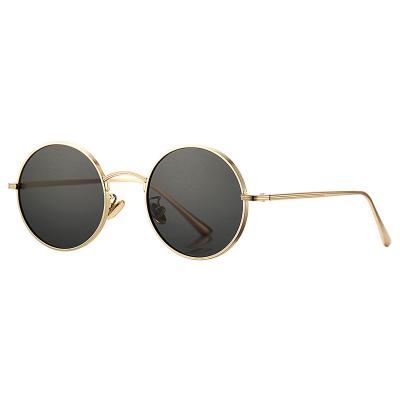 China Retro Small Round Punk Sun Glasses For Men Women Fashion Designer John Lennon 2022 Luxury Sun Glasses for sale